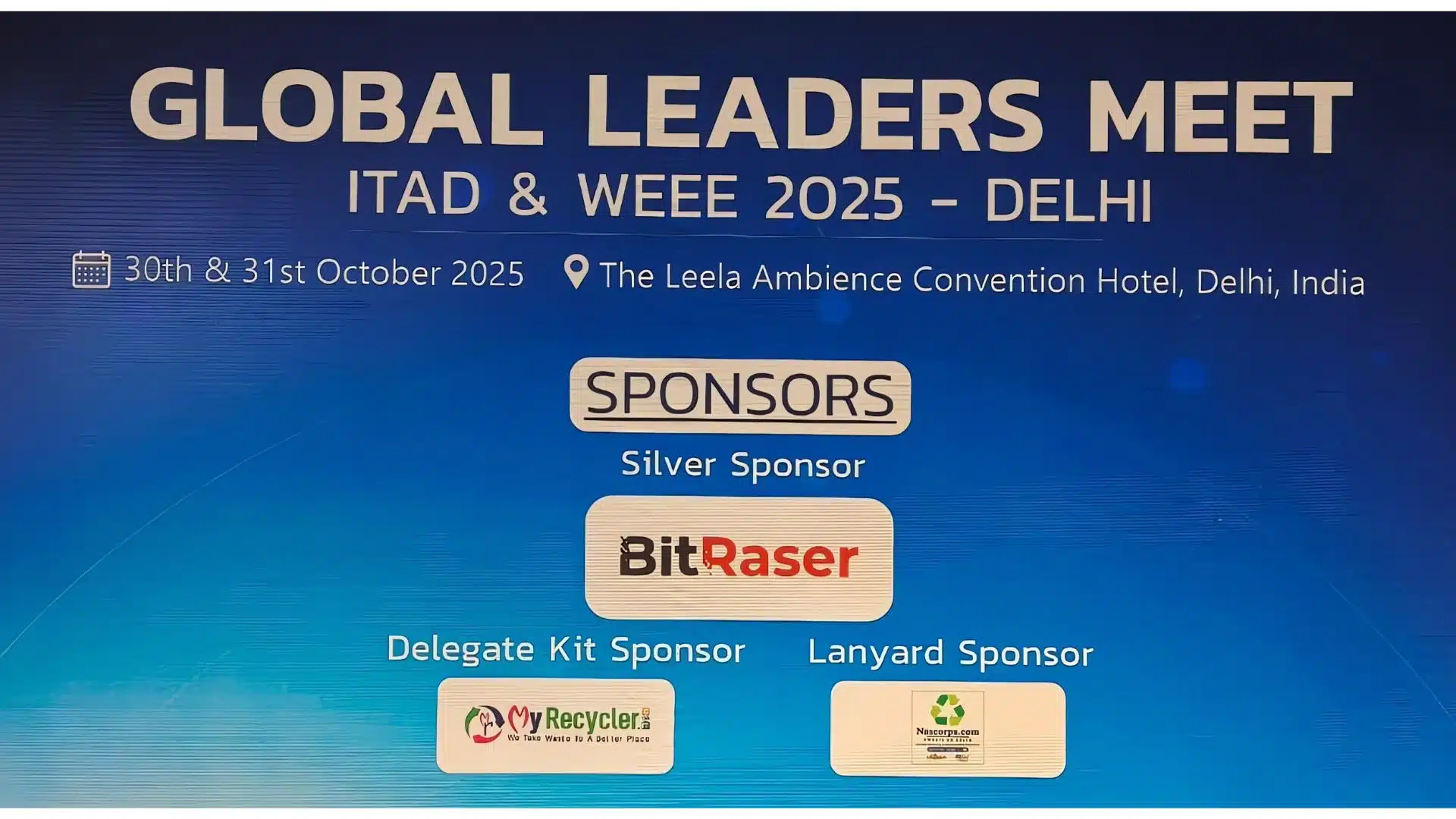 Global E-Waste Leaders Meet in Delhi to Tackle ITAD and WEEE Challenges