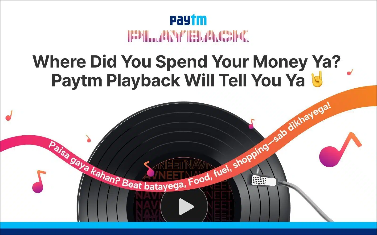 Paytm Now Creates a Custom Rap Song from Your Monthly Spending