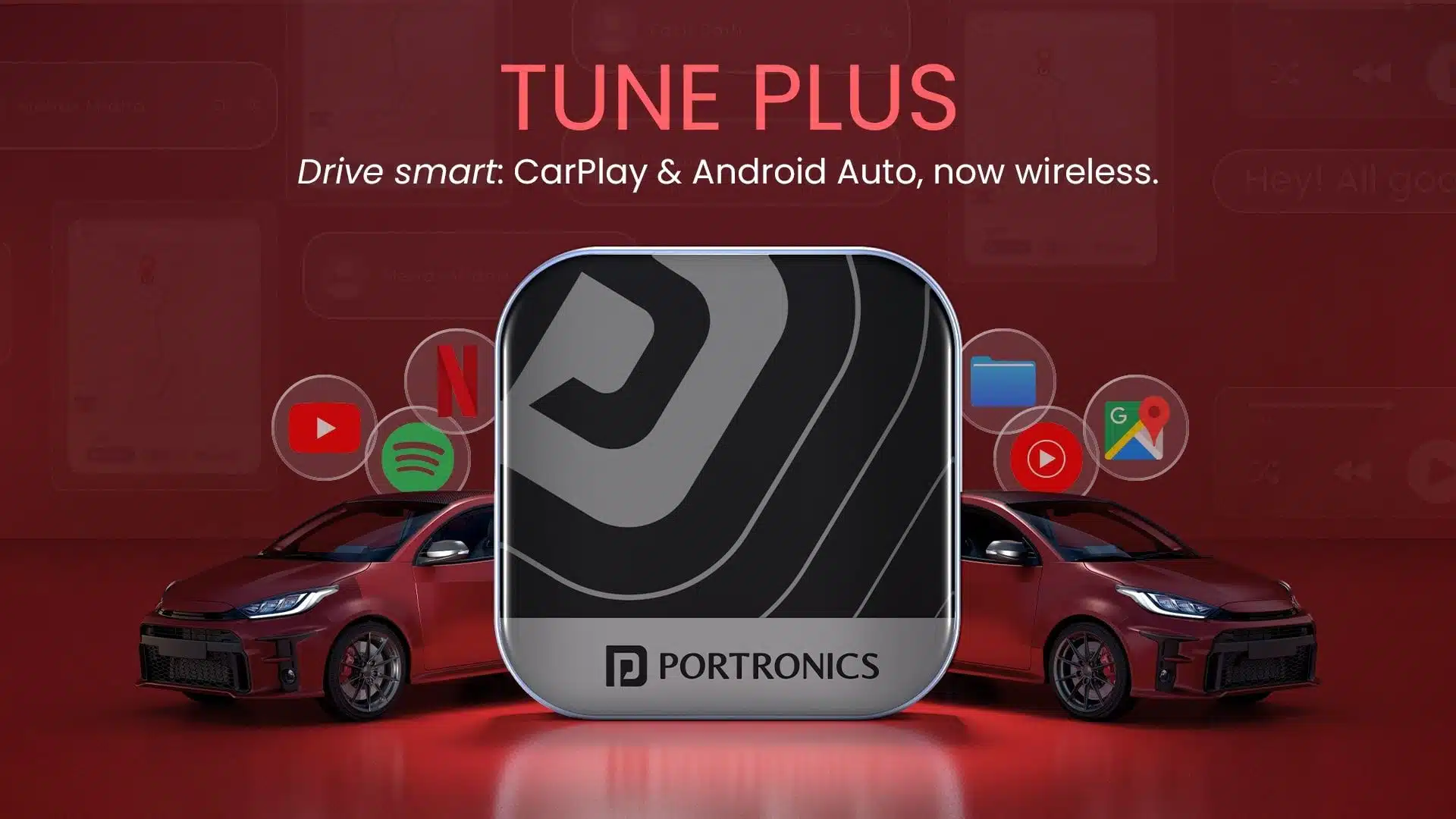 Portronics Launches Tune Plus Adapter to Make CarPlay and Android Auto Wireless