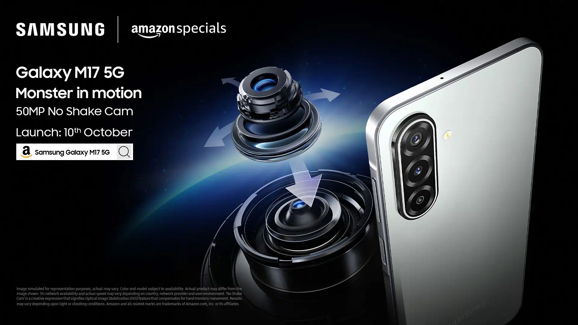 Samsung Launches Galaxy M17 5G with 50MP OIS Camera in India