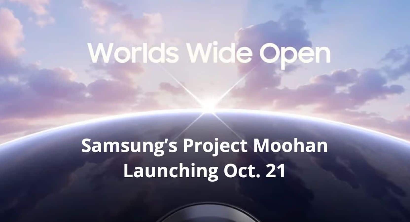 Samsung Sets October 21 Launch for Moohan XR Headset Running Android XR