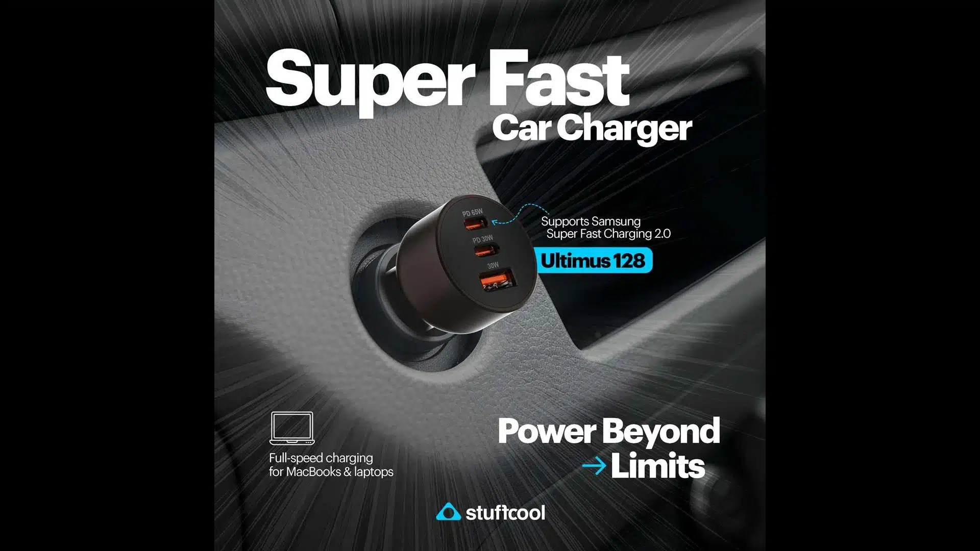 Stuffcool Introduces Ultimus 128, a 128W Car Charger in India