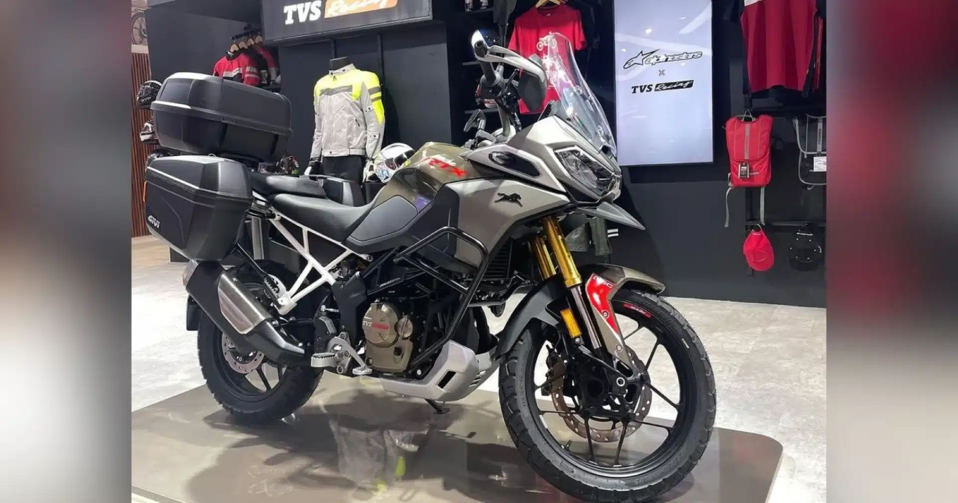 TVS Apache RTX 300 ADV India Launch Appears Set for October 15