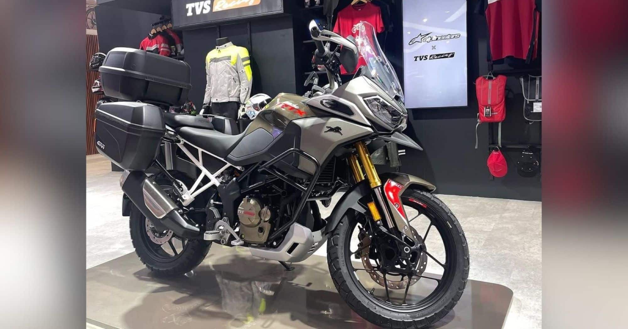 TVS Apache RTX 300 ADV India Launch Appears Set for October 15