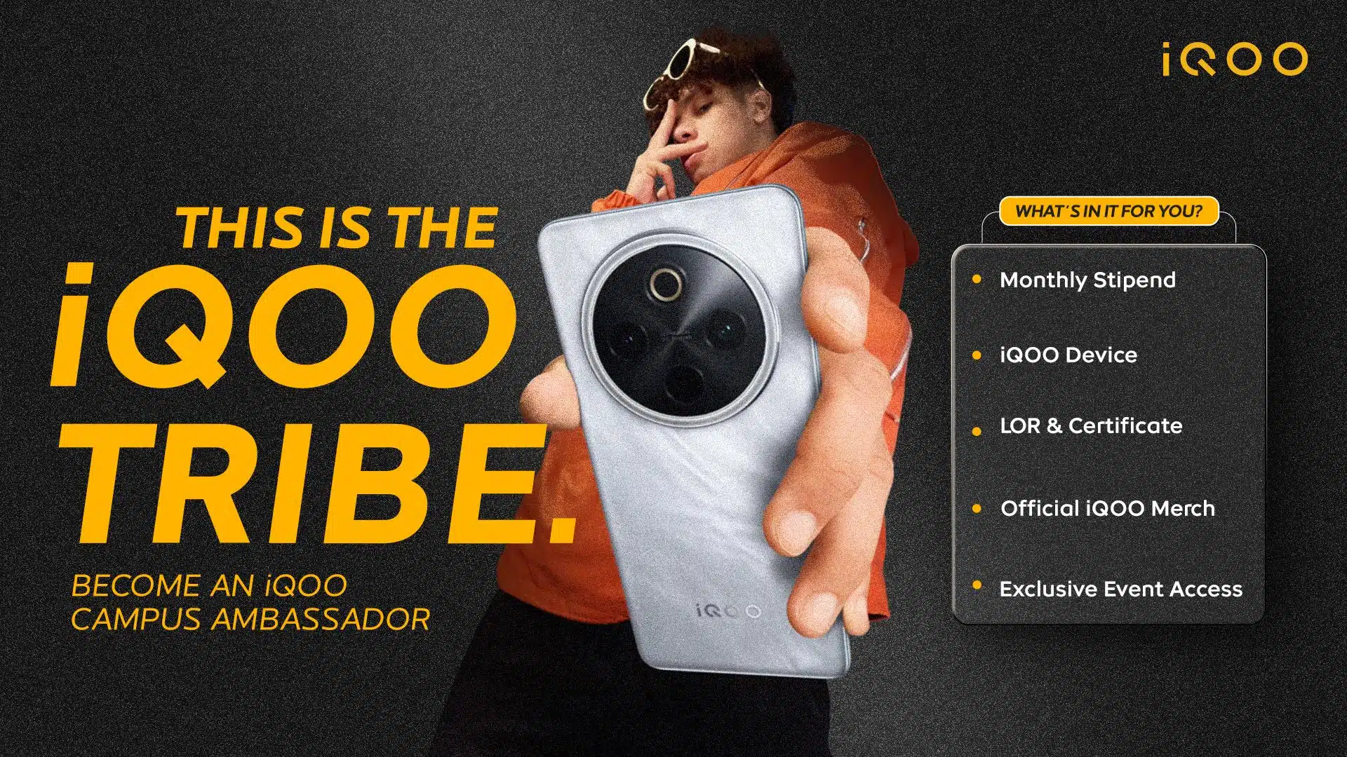 iQOO Launches 'Tribe' Campus Ambassador Program in India