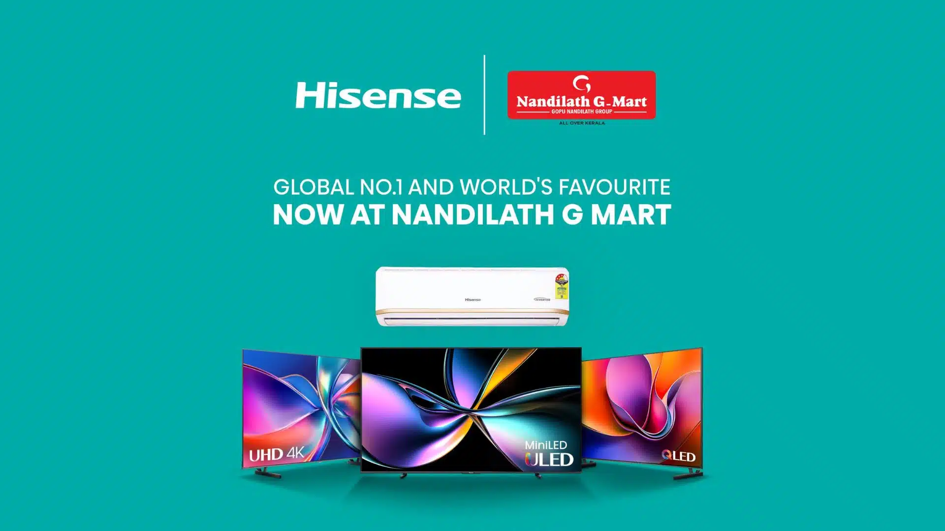 Hisense Expands Kerala Presence with Nandilath Group Partnership