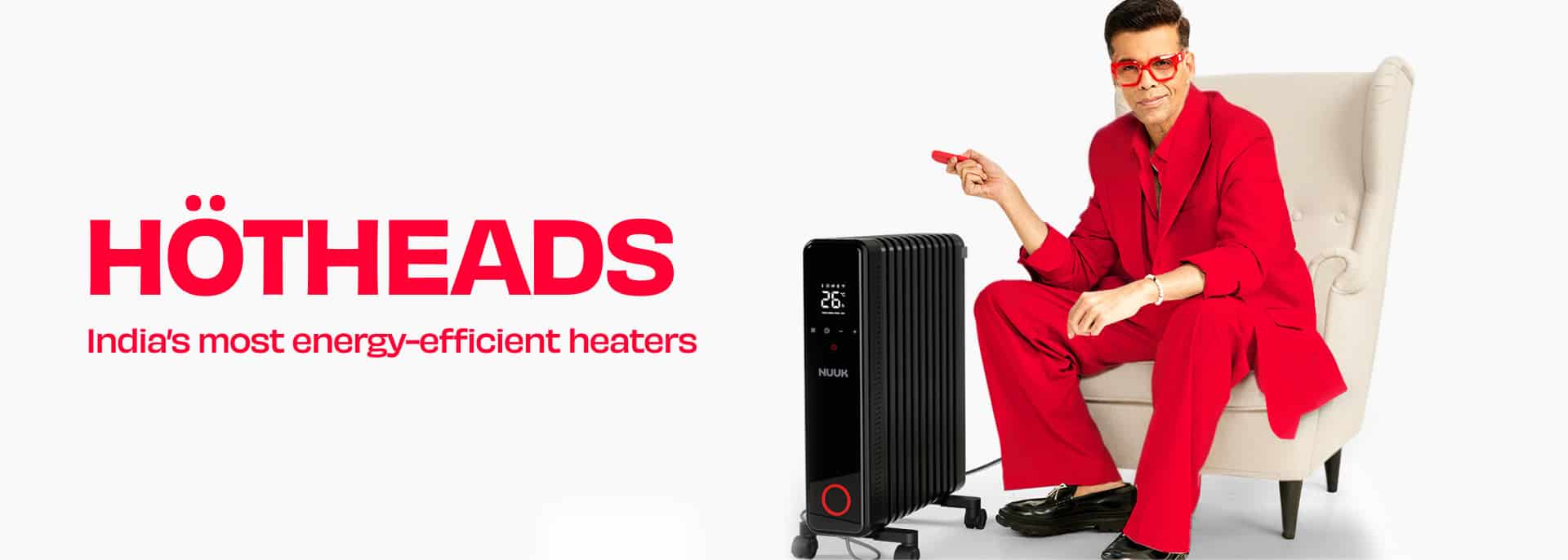 Nuuk Partners with Karan Johar, Launches Food-Safe Air Fryer and Energy-Saving Heaters