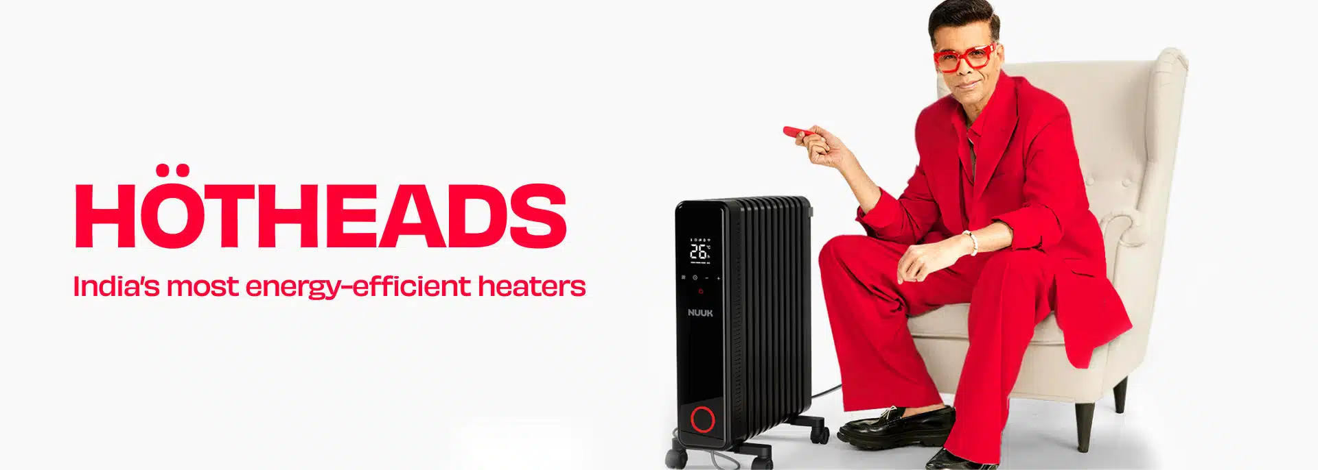 Nuuk Partners with Karan Johar, Launches Food-Safe Air Fryer and Energy-Saving Heaters