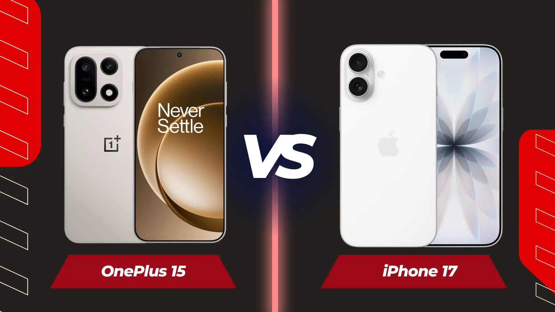OnePlus 15 vs iPhone 17: Price, Camera, and Specs Compared