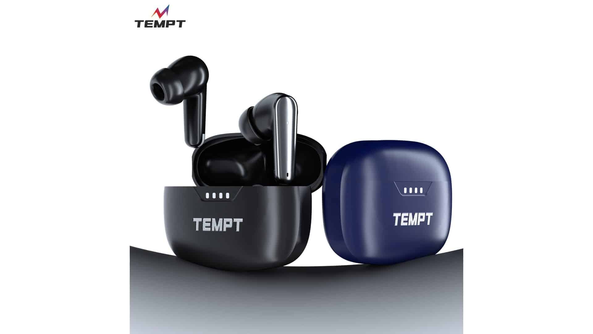 TEMPT launches Cult Pro earbuds with ANC and 60-hour battery life for Rs 1299