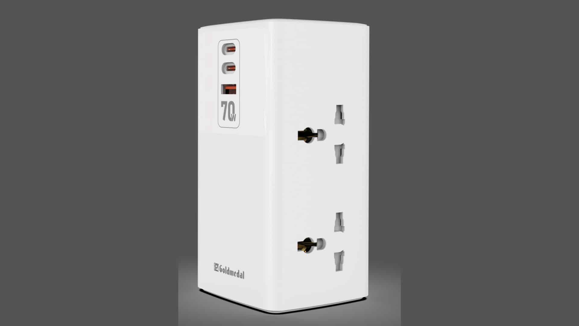 Goldmedal Electricals Launches Turboplus+ Power Adaptor With 70W Fast Charging