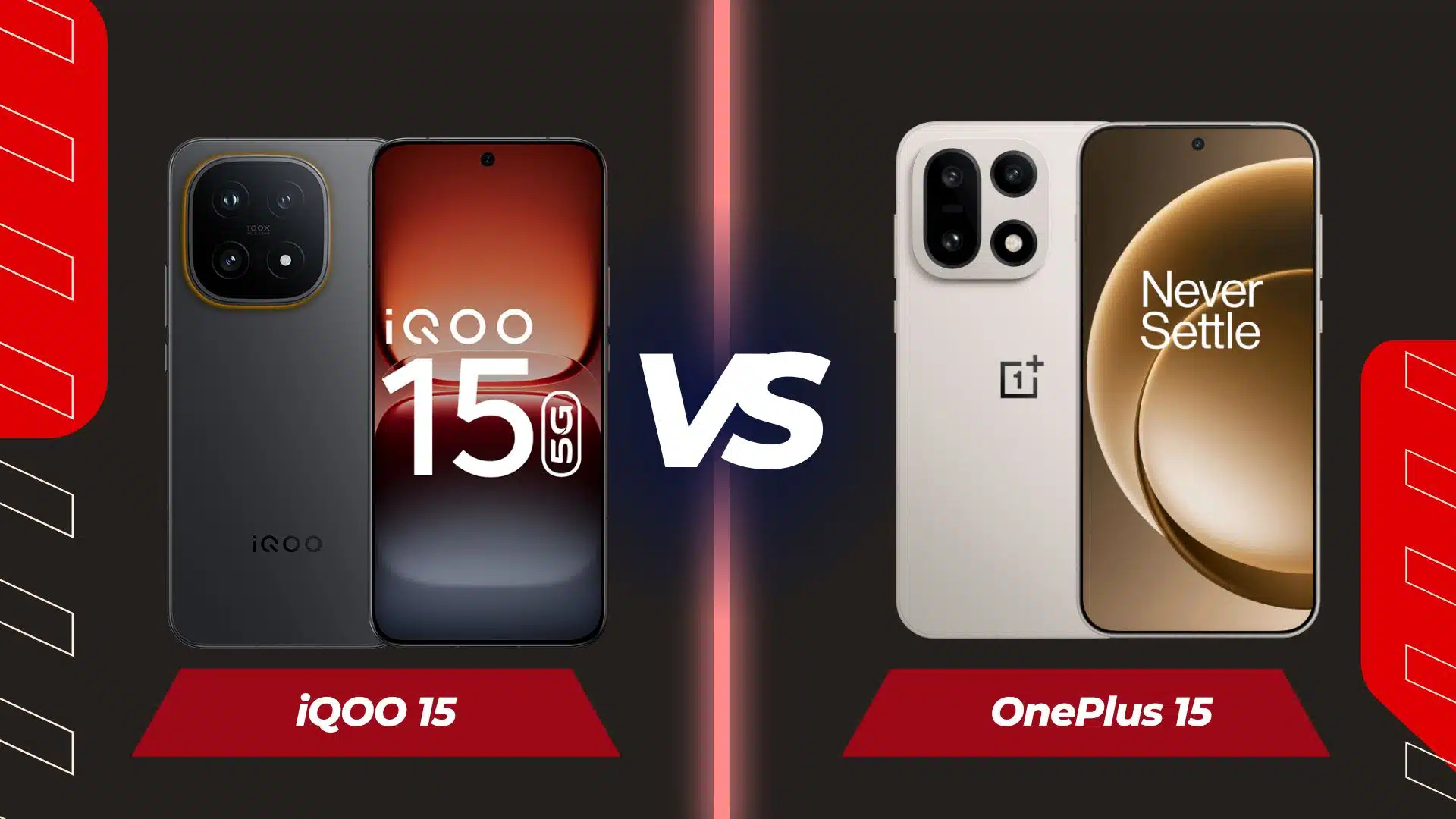 iQOO 15 vs OnePlus 15 Comparison: Which Flagship Offers Better Value in India