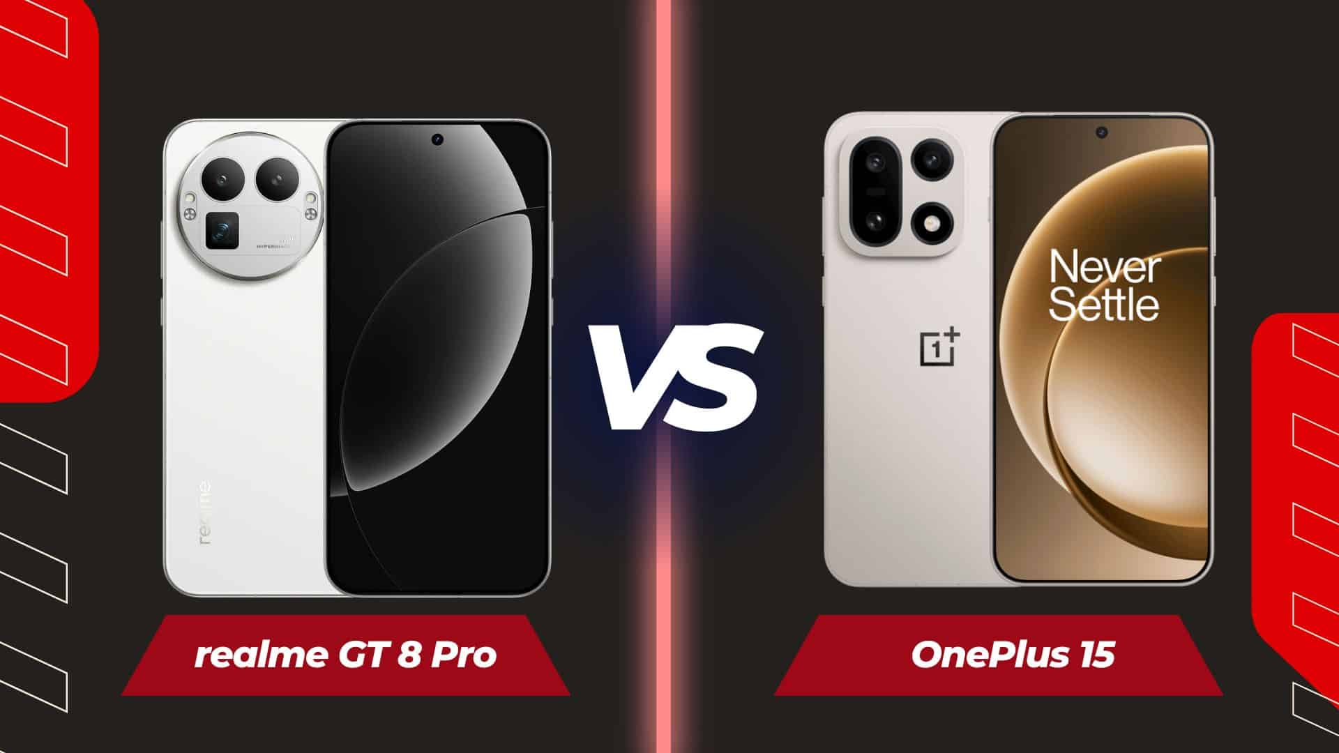 Realme GT 8 Pro vs OnePlus 15: How they stand against each other