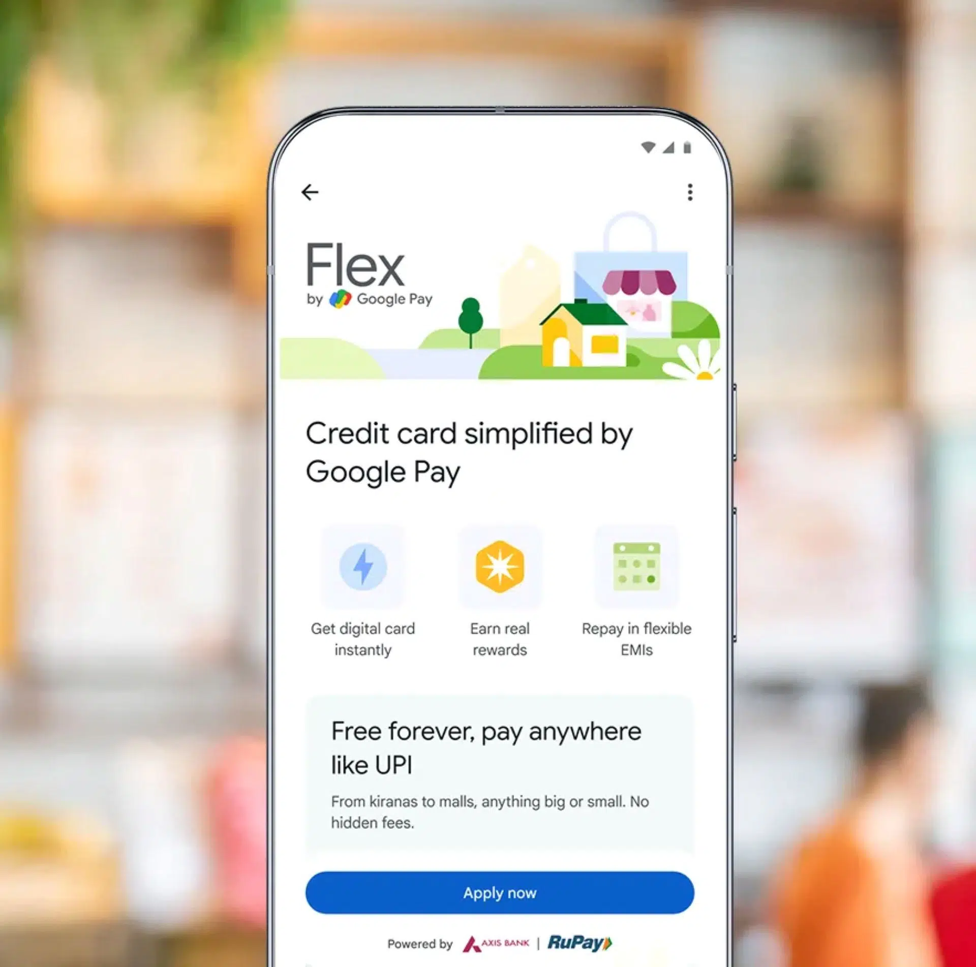 Google Pay and Axis Bank launch Flex credit card for UPI payments