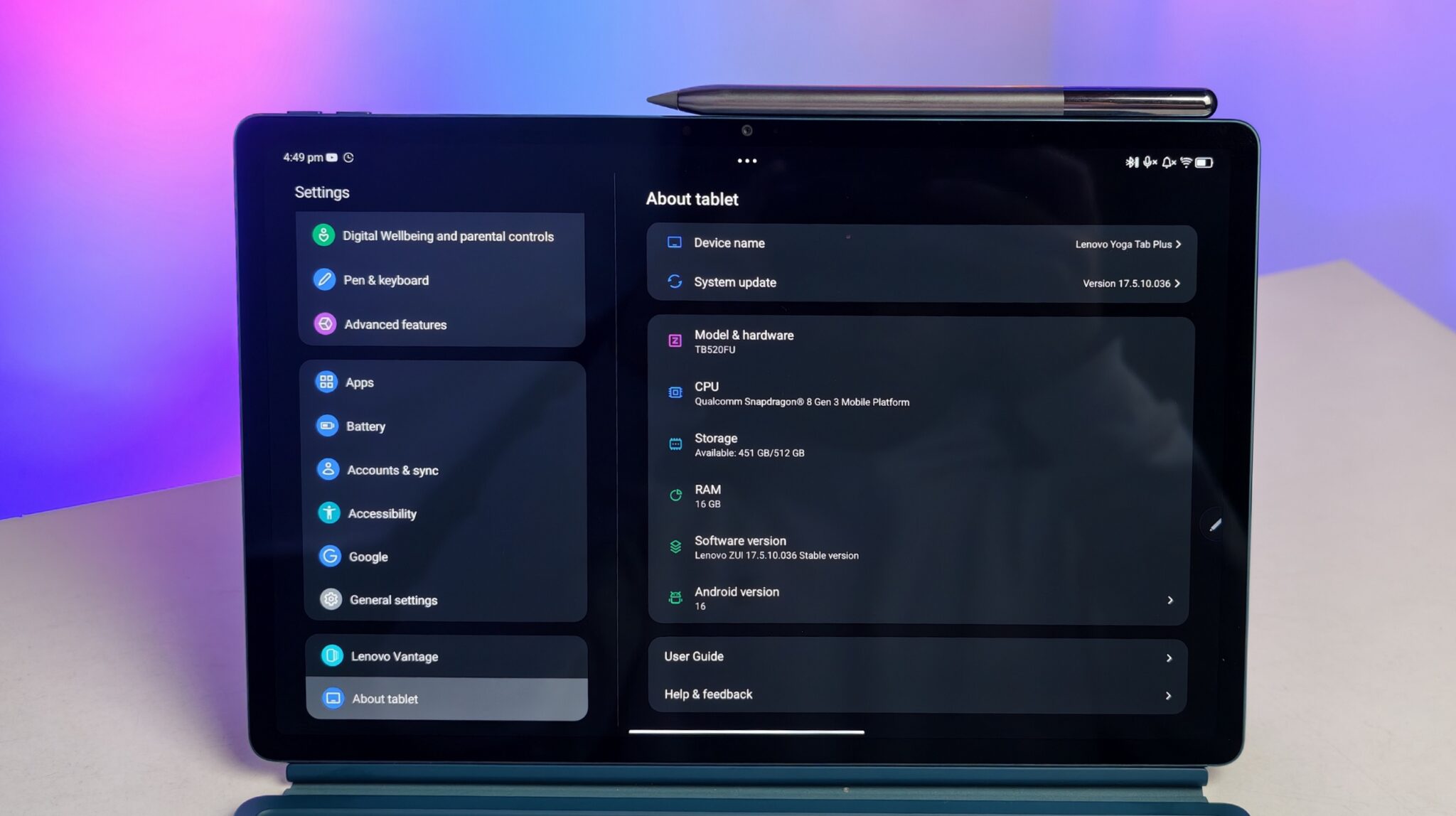 Lenovo Yoga Tab Plus Review