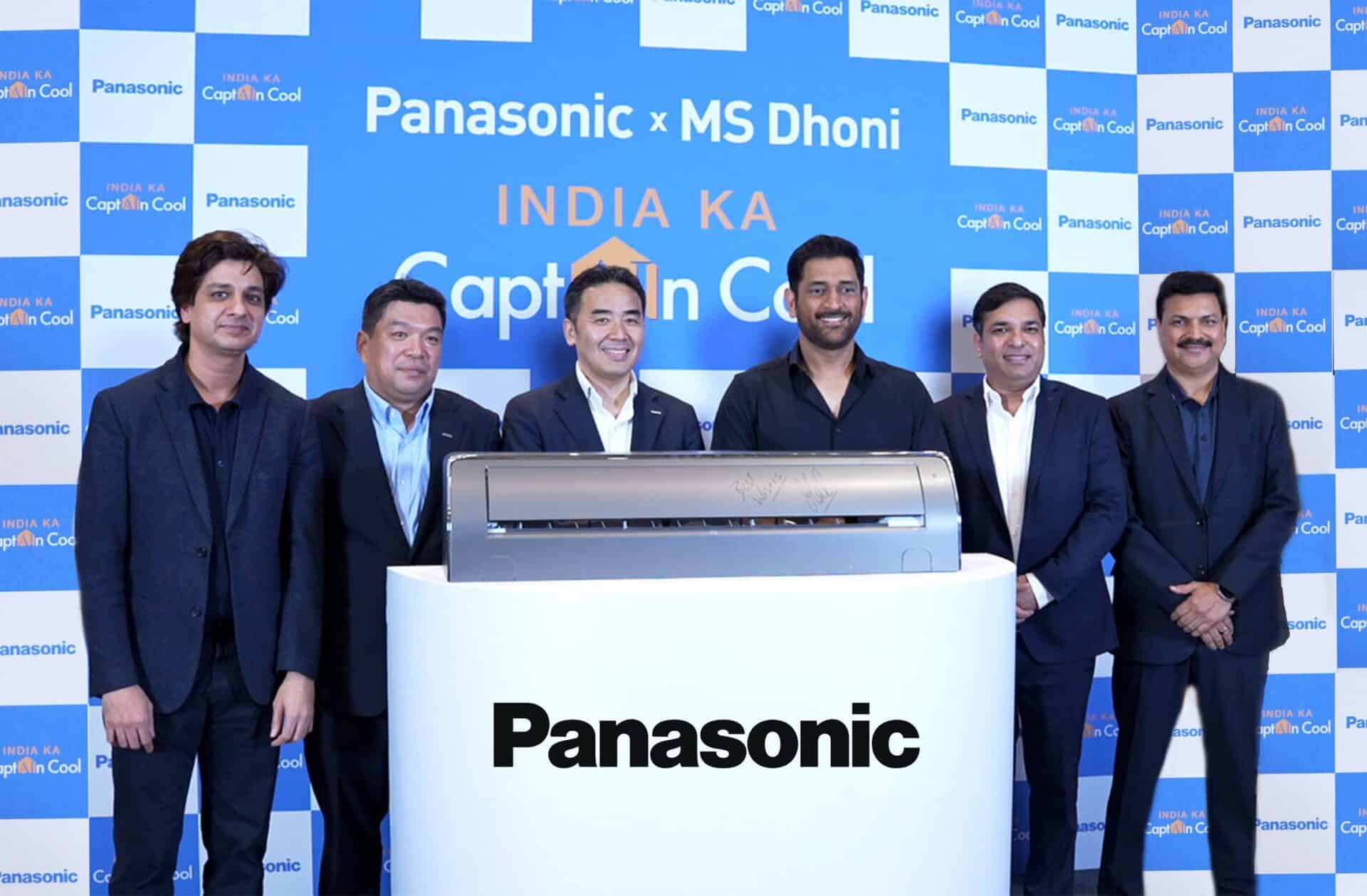 Panasonic India Appoints MS Dhoni as Brand Ambassador for Air Conditioners