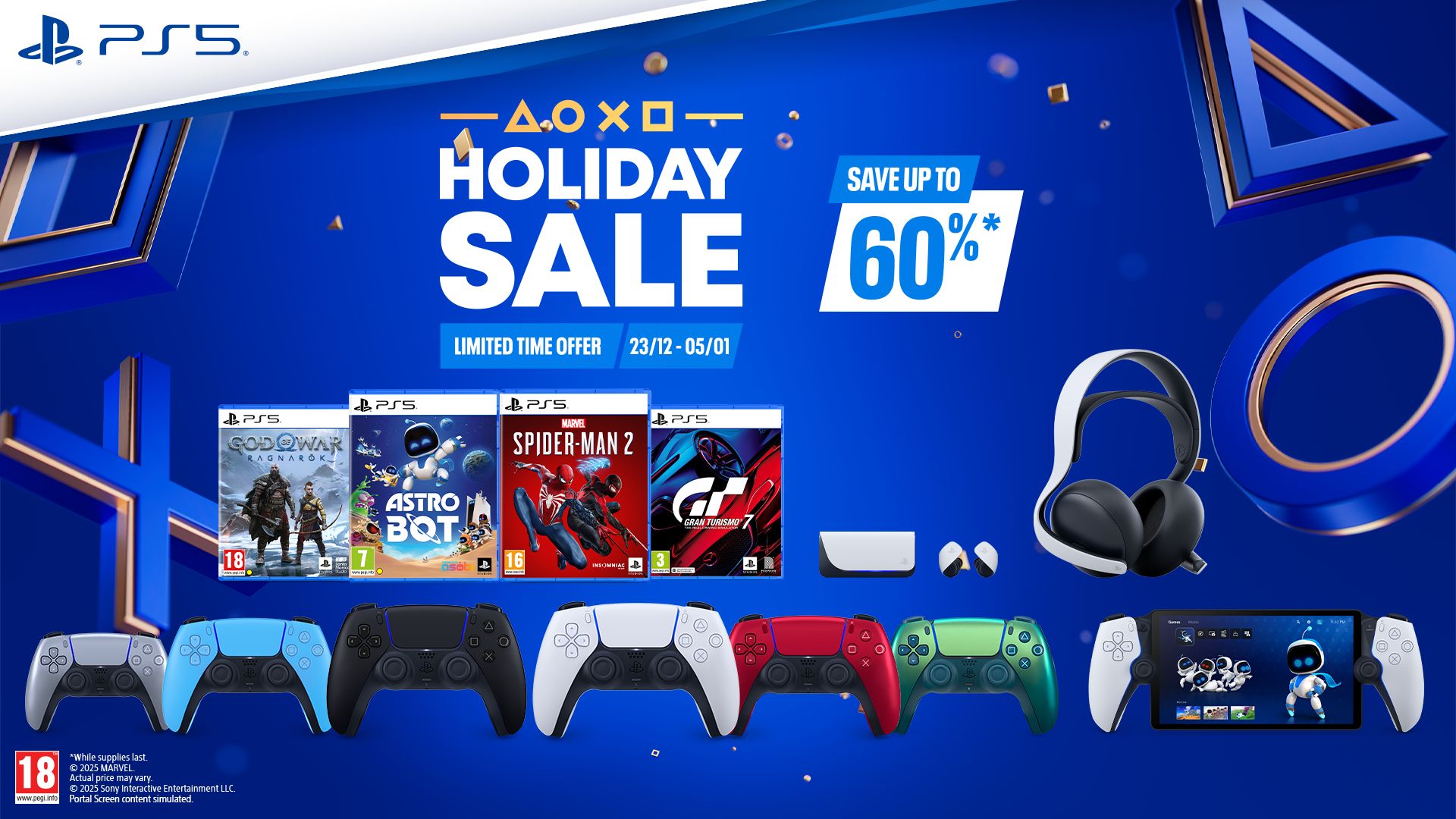 PlayStation India holiday sale brings big discounts on PS5 accessories and top games