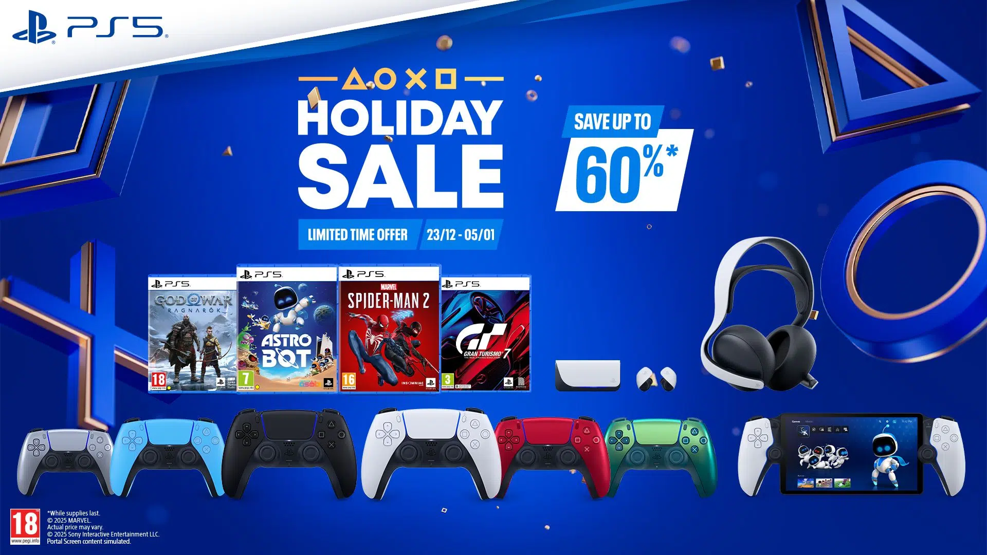 PlayStation India holiday sale brings big discounts on PS5 accessories and top games