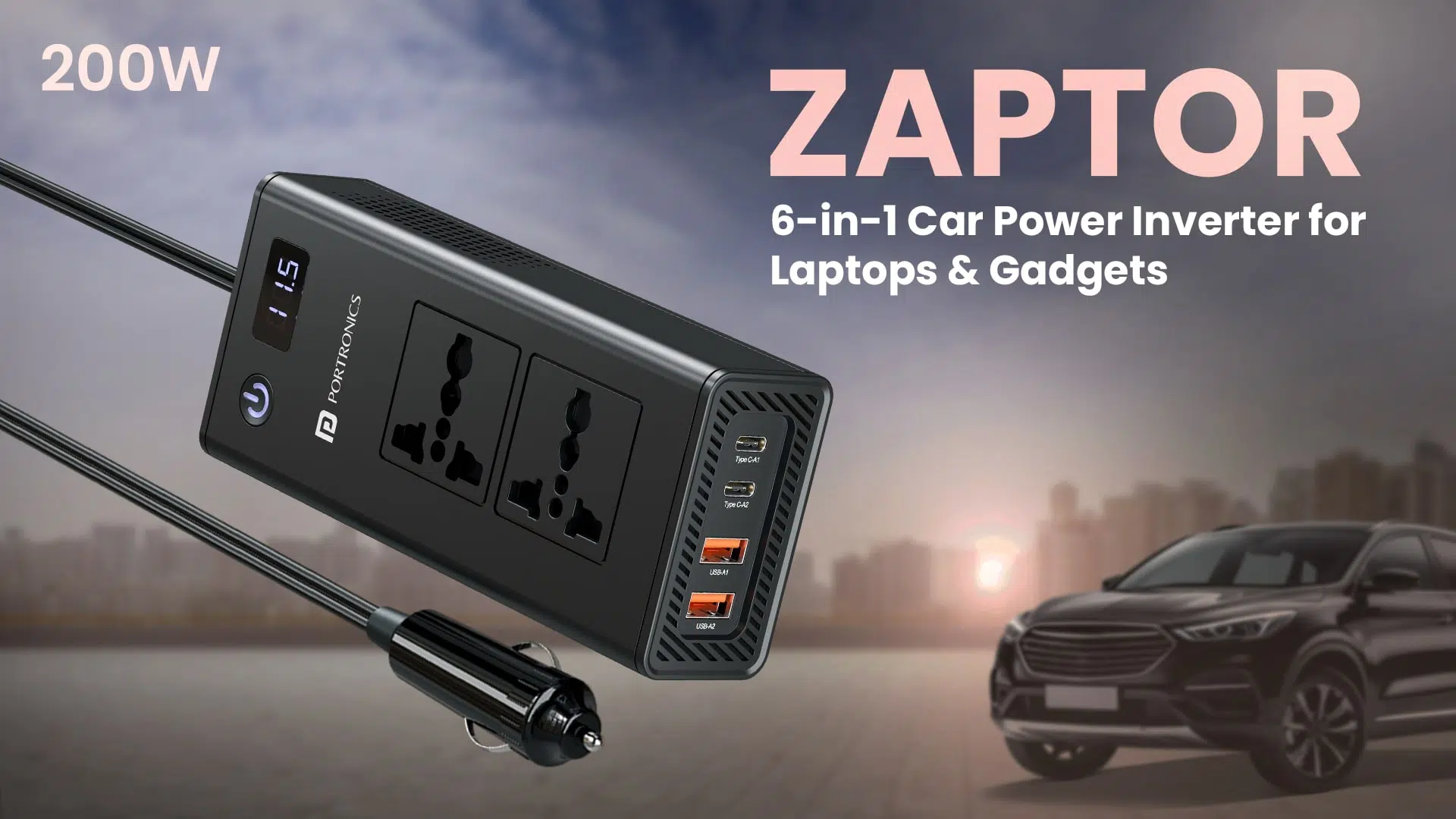 Portronics Launches Zaptor.