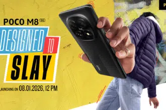 POCO M8 5G Launches in India on January 8, 2026