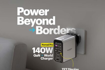 Stuffcool launches Nomad Pro 140W GaN charger with display in India
