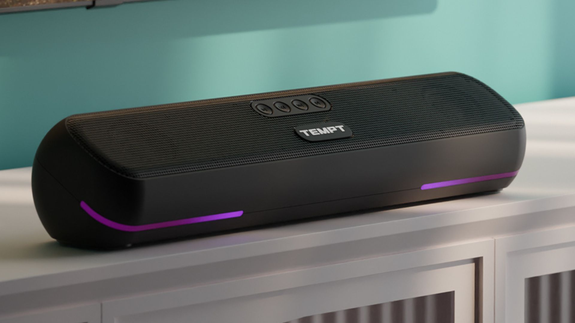 TEMPT Launches CineBar 24W Portable Soundbar With RGB Lights For INR 1699