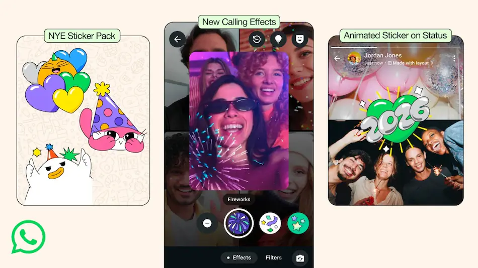 WhatsApp Launches Festive Tools and New Security Features for 2026