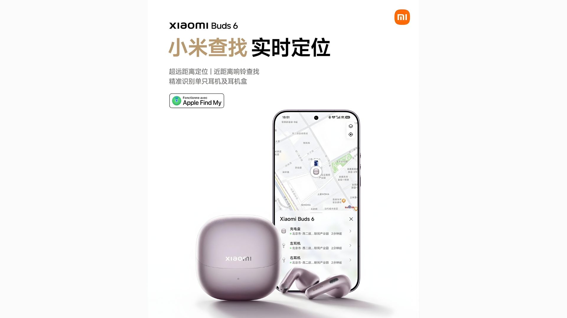 Xiaomi Buds 6 Launch with Apple Find My Support for Enhanced Tracking