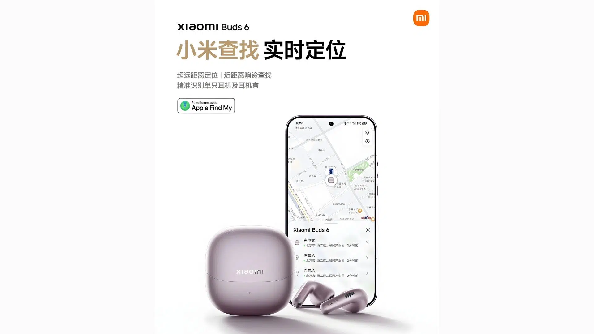 Xiaomi Buds 6 Launch with Apple Find My Support for Enhanced Tracking