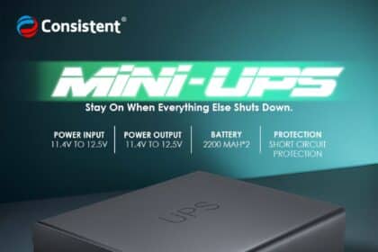Consistent Infosystems Launches 2200mAh MINI-UPS for Uninterrupted Router Power