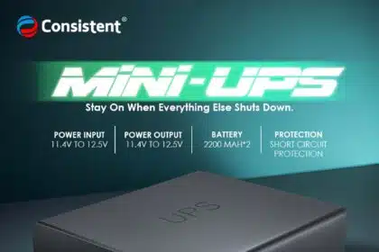 Consistent Infosystems Launches 2200mAh MINI-UPS for Uninterrupted Router Power