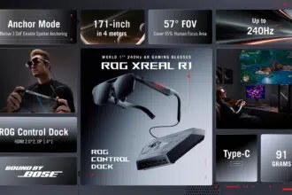 ASUS ROG and XREAL Launch World First 240Hz AR Gaming Glasses