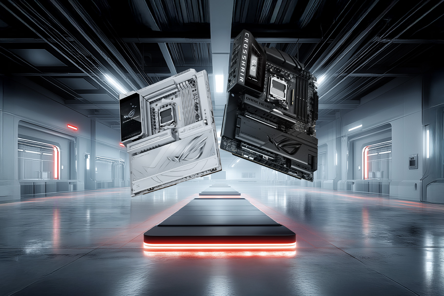 ASUS presents AMD 800 series motherboards and ROG Strix LC IV coolers at CES 2026