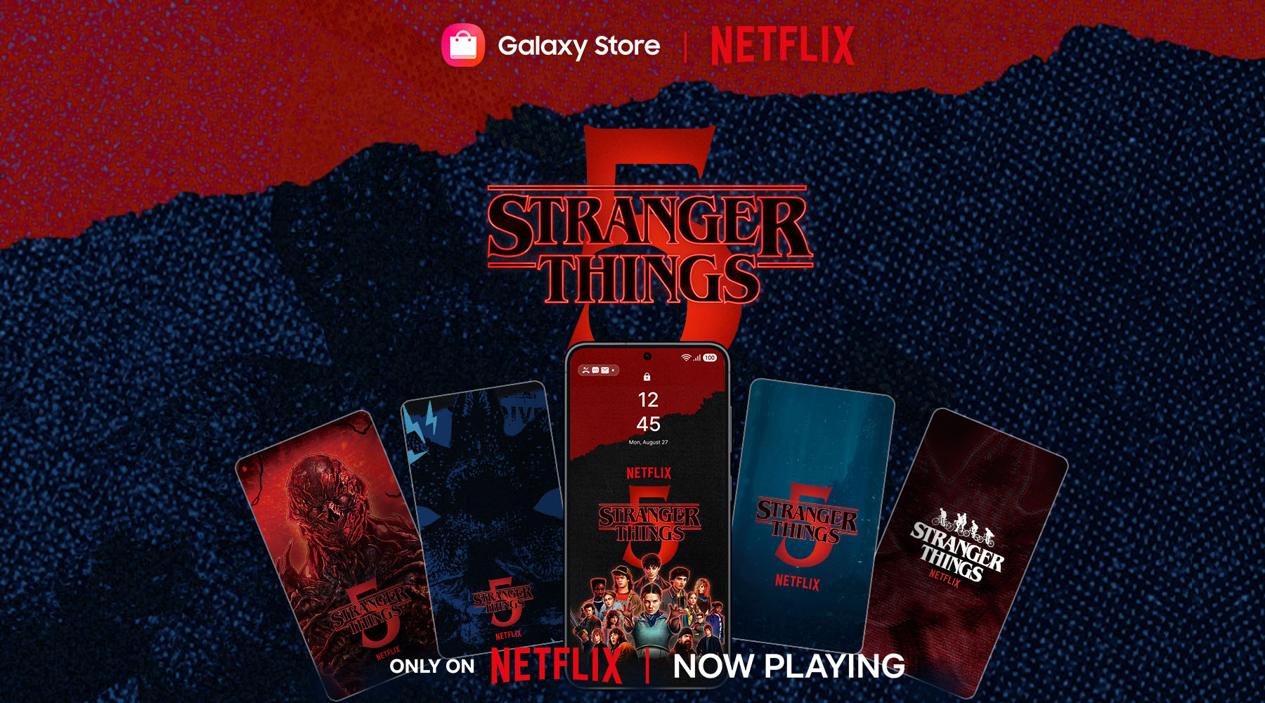 Samsung Galaxy Users Can Now Get Exclusive Stranger Things Theme For Free