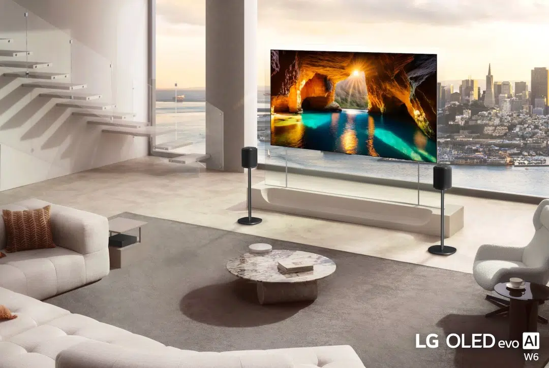 LG Reveals Ultra Thin W6 Wallpaper OLED TV with Wireless Technology at CES 2026