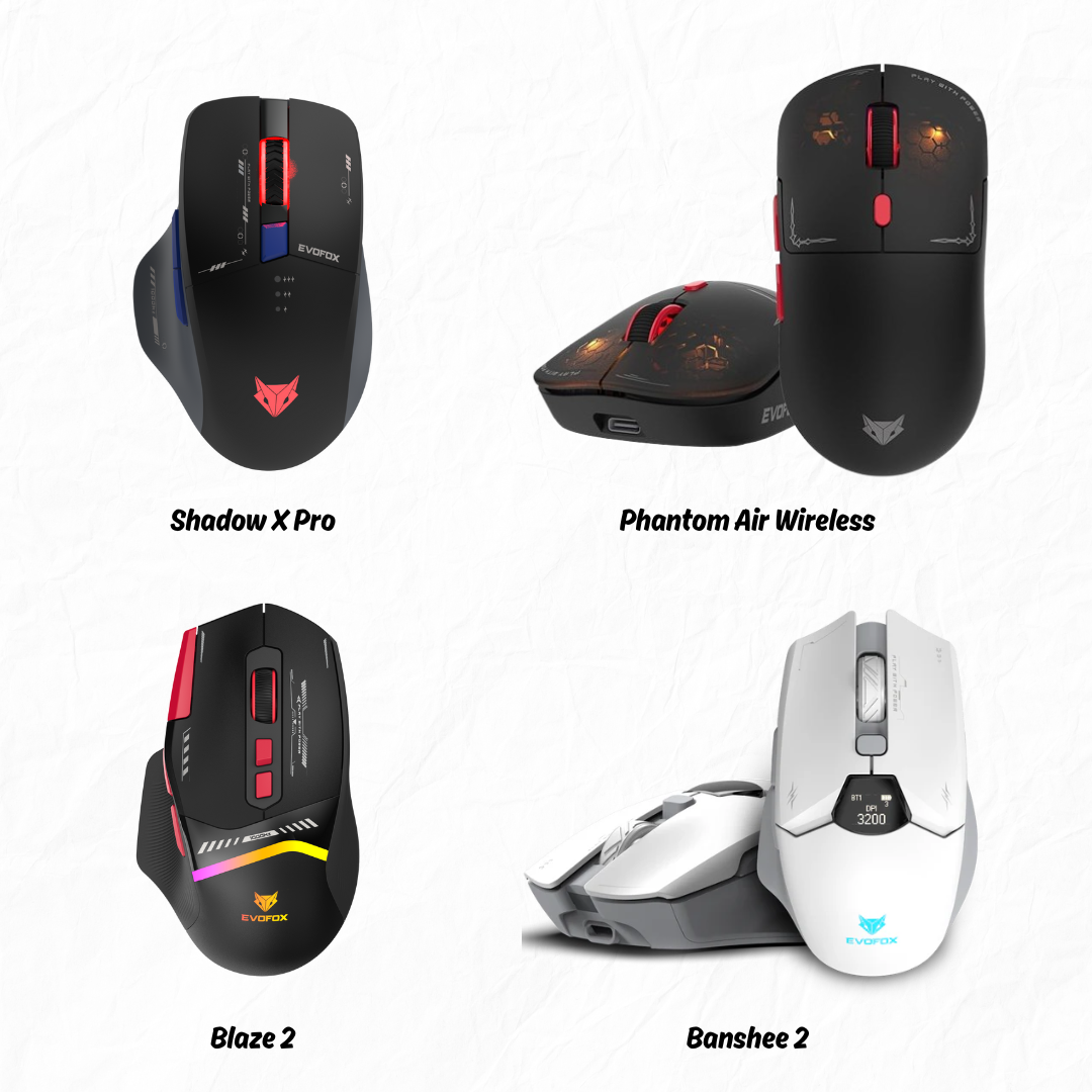 EvoFox Unveils Budget Friendly Wireless Gaming Mouse Lineup in India