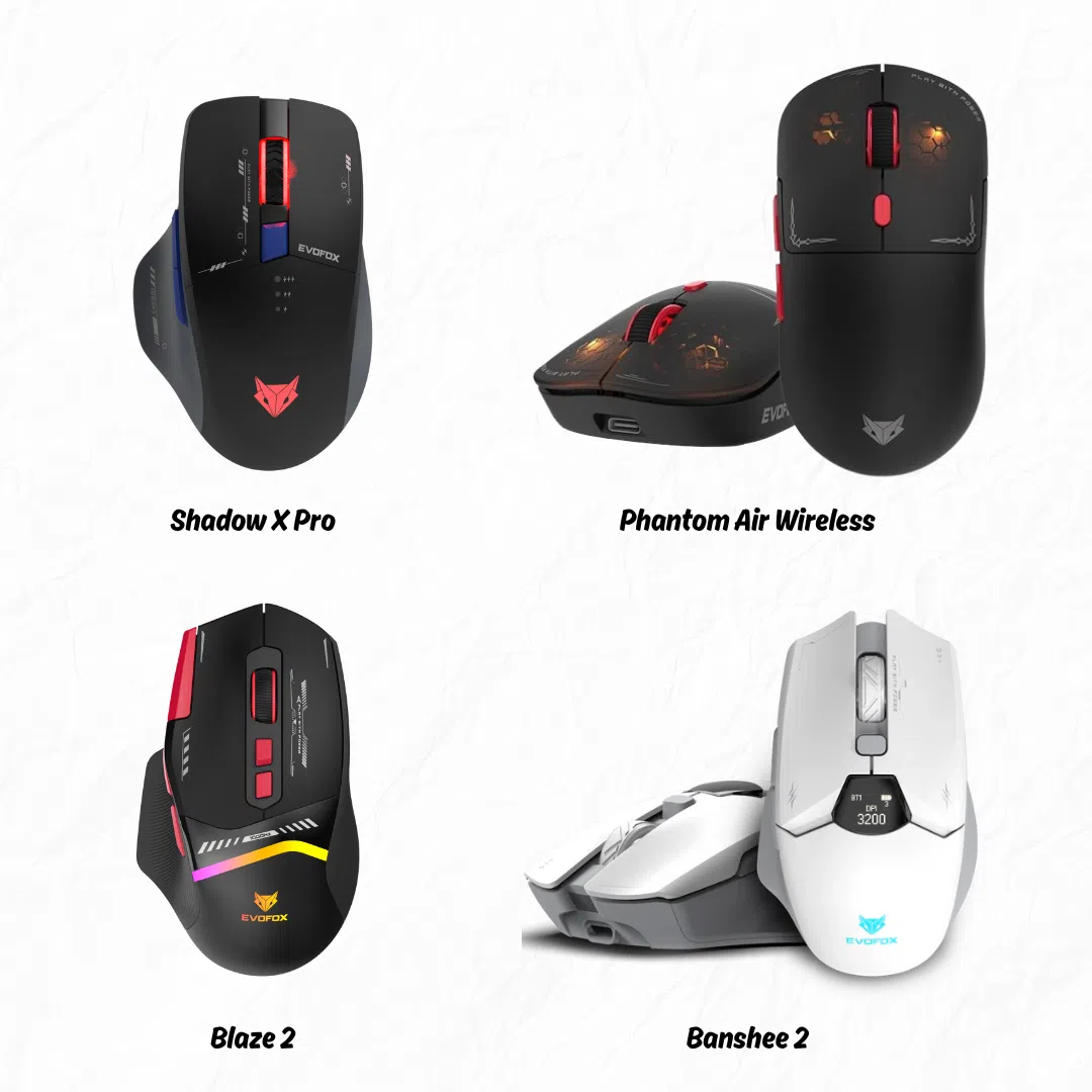 EvoFox Unveils Budget Friendly Wireless Gaming Mouse Lineup in India