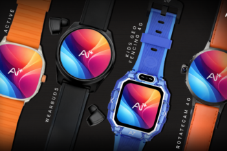 Ai+ Smartphone brings NovaWatch series with rotating camera and built-in earbuds to India