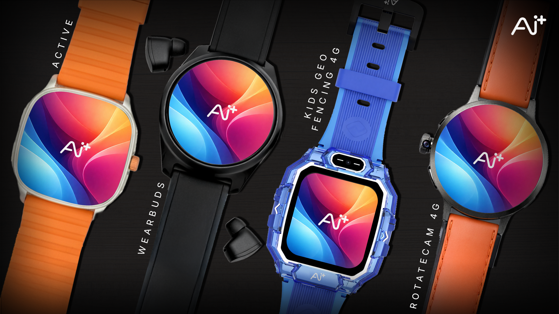 Ai+ Smartphone brings NovaWatch series with rotating camera and built-in earbuds to India