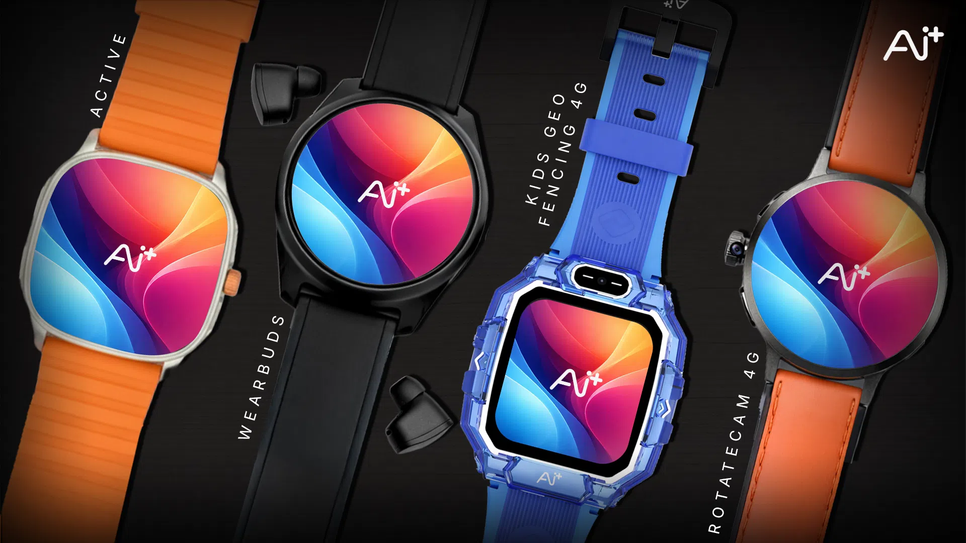 Ai+ Smartphone brings NovaWatch series with rotating camera and built-in earbuds to India