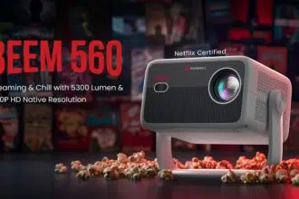 Portronics launches Beem 560 Smart LED Projector with Netflix certification in India