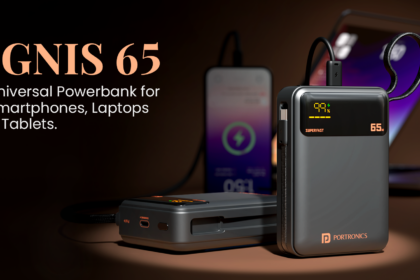 Portronics Ignis 65 Power Bank Launched in India With 65W Fast Charging, 20,000mAh Battery