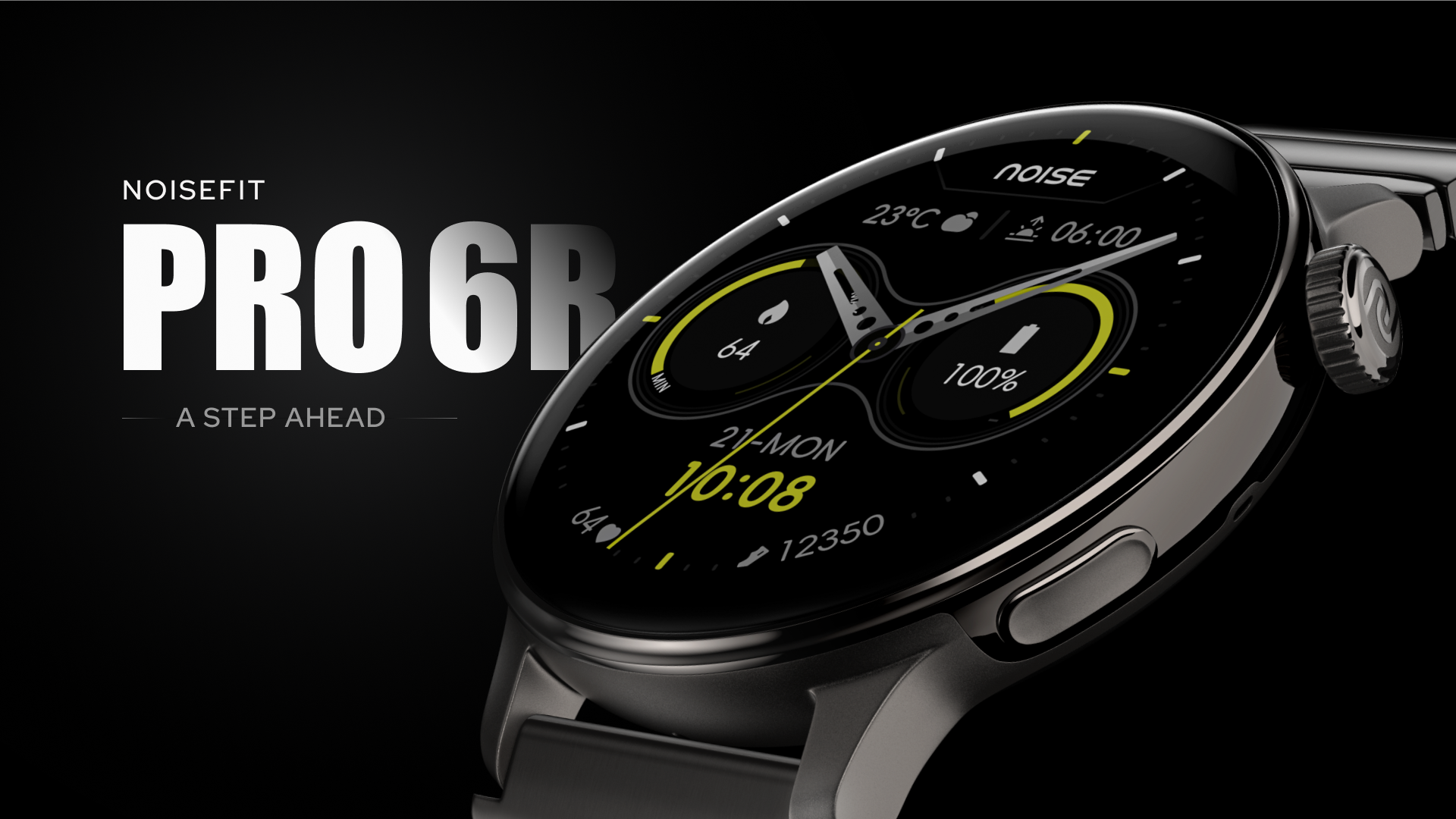 Noise Launches NoiseFit Pro 6R Smartwatch with Round Dial and GPS in India