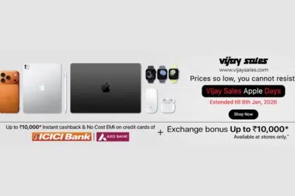 Vijay Sales Extends Apple Days Sale Through 8th January 2026