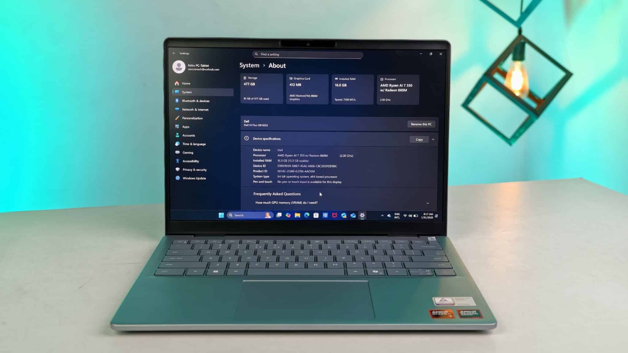 Dell 14 Plus DB14255 Review: The New AI Performance King? 8 Dell 14 Plus
