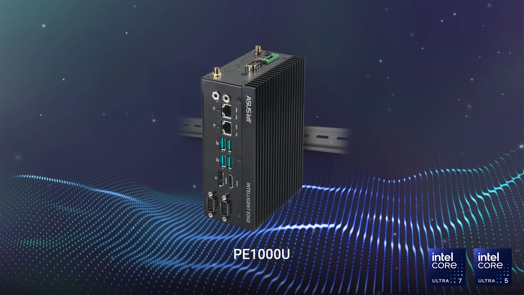 ASUS Launches PE1000U Rugged Industrial PC with Intel Core Ultra Chips