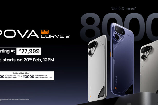 Tecno POVA Curve 2 5G Launch in India: Big Battery, Slim Body