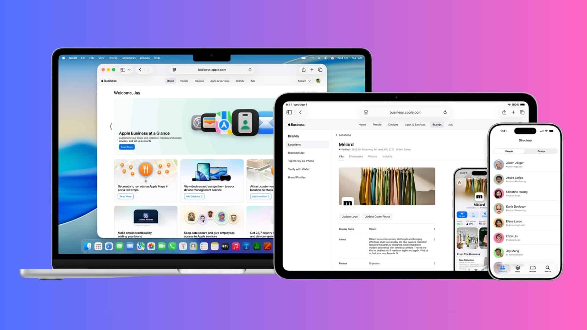 Apple merges device management and email with unified Apple Business platform