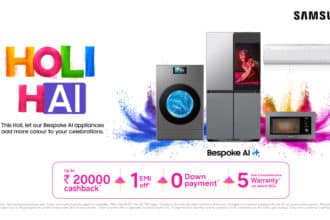 Samsung India Rolls Out Holi Hai Offers on Bespoke AI Appliances