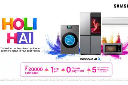 Samsung India Rolls Out Holi Hai Offers on Bespoke AI Appliances